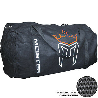 Meister X-large Chain Mesh Duffel Gym Bag - Mma Sports Crossfit Equipment Gear
