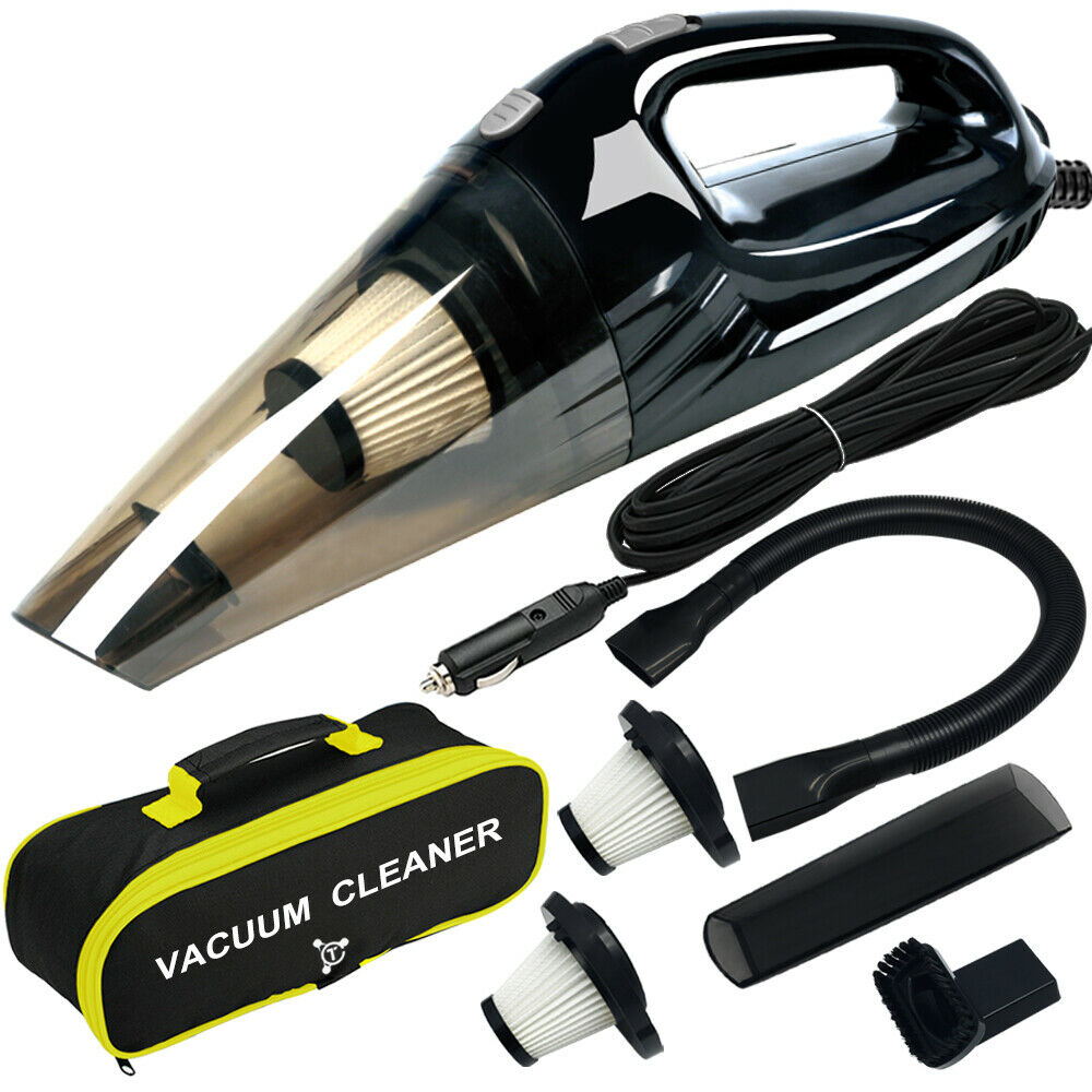 Vacuum Cleaner High Power, Upgraded 120w Wet & Dry Handheld Car Vacuum Cleaner