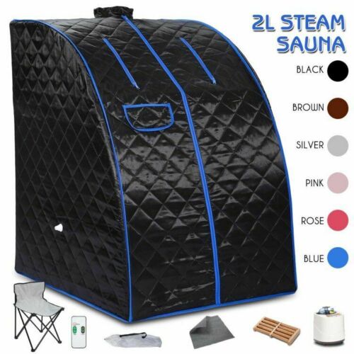 2l Portable Steam Sauna Tent Spa Slimming Loss Weight Full Body Detox Therapy