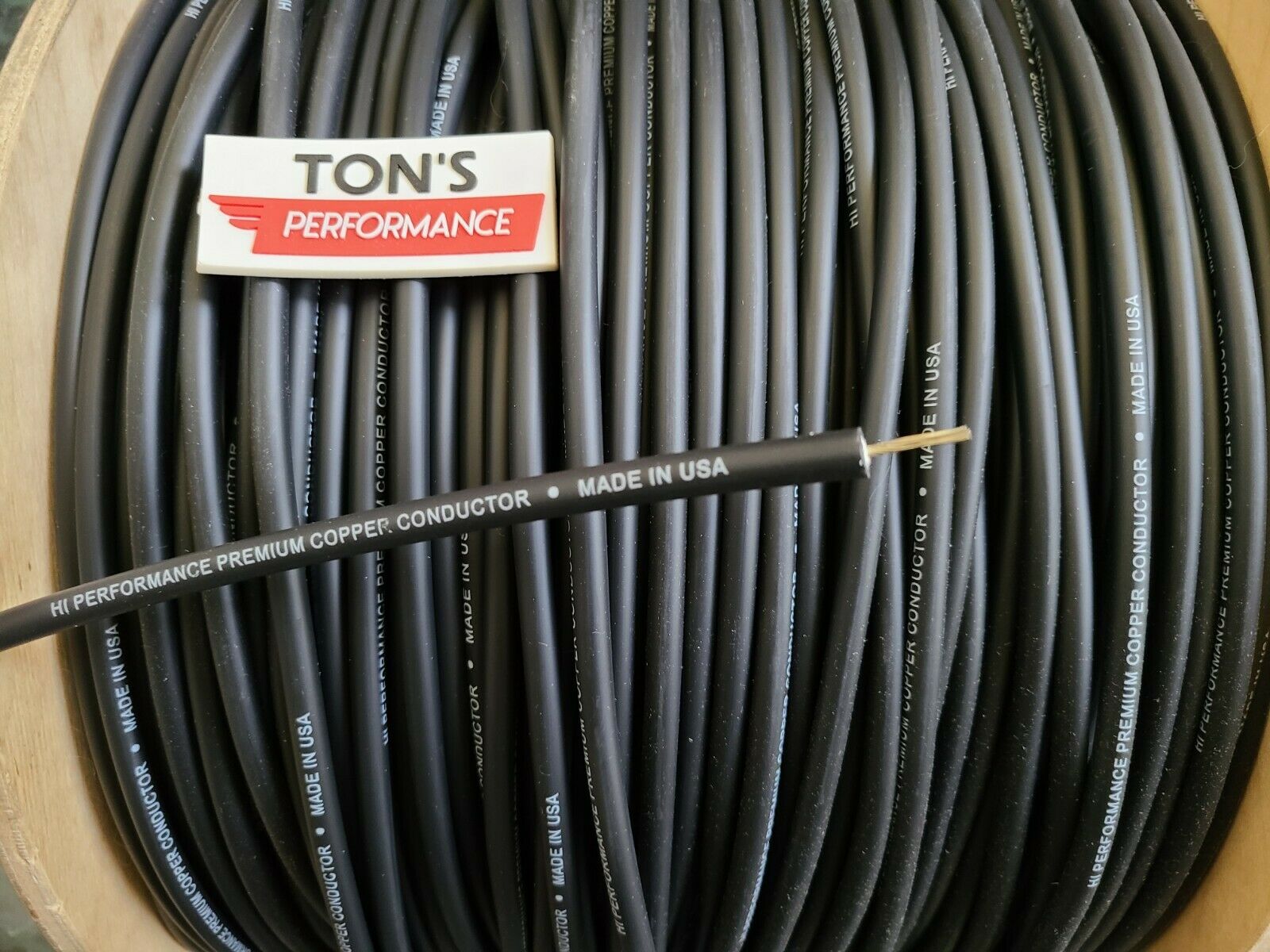 Spark Plug Wire 7mm Epdm Tinned Copper Multi-strand Solid Core Lead By The Foot